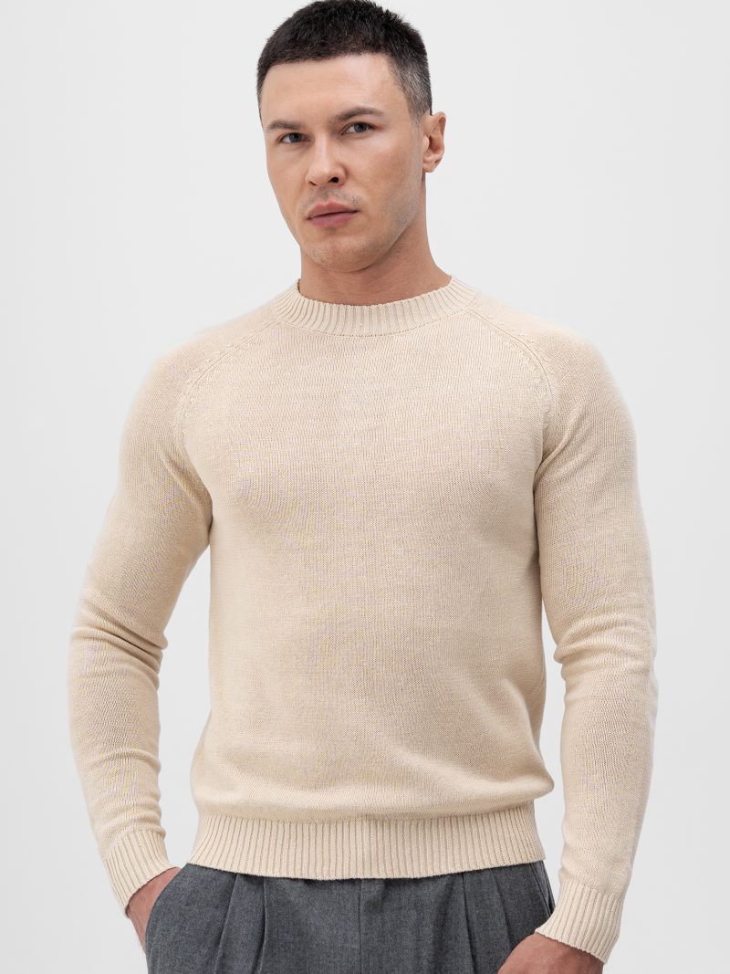 ДЖЕМПЕР ИЗО ЛЬНА И ХЛОПКА CORNELI