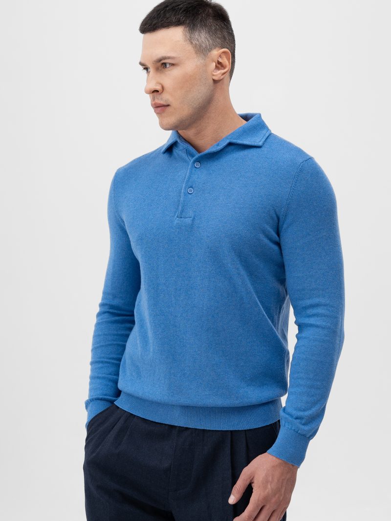 ПОЛО ИЗ ХЛОПКА И КАШЕМИРА CORNELI