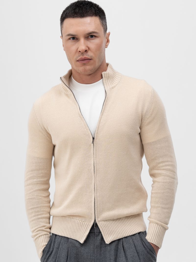 КАРДИГАН ИЗ ХЛОПКА И ЛЬНА CORNELI