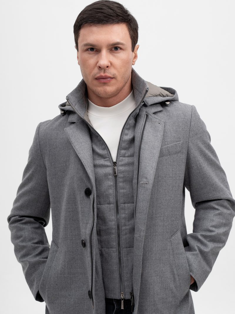 ШЕРСТЯНОЙ ПУХОВИК CORNELI