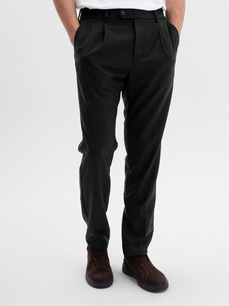 БРЮКИ ИЗ ШЕРСТИ CORNELI