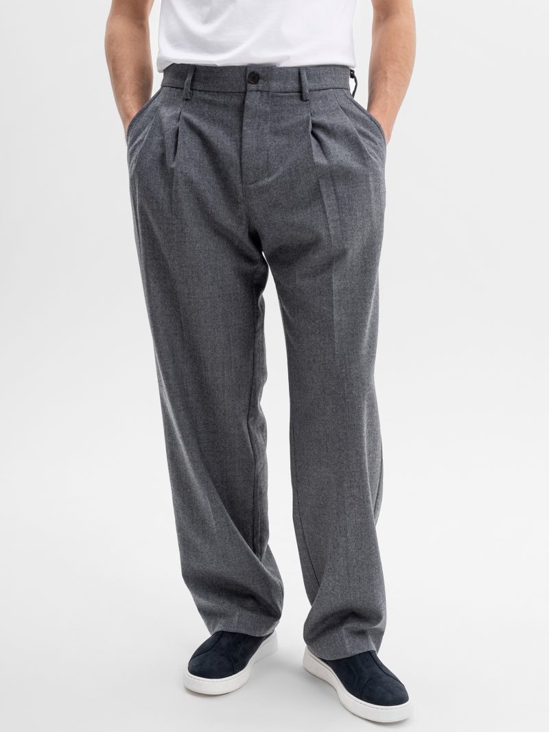 ШИРОКИЕ БРЮКИ ИЗ ШЕРСТИ CORNELI