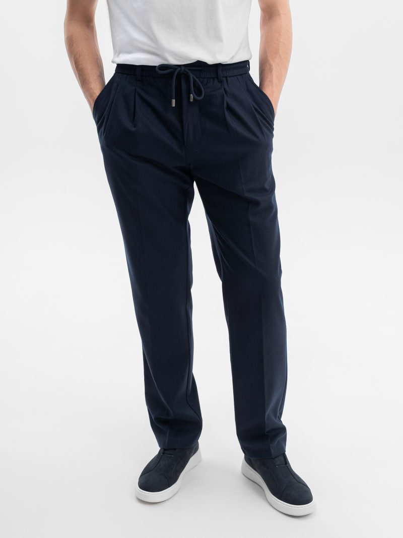 БРЮКИ ИЗ КАШЕМИРА И ШЕРСТИ CORNELI