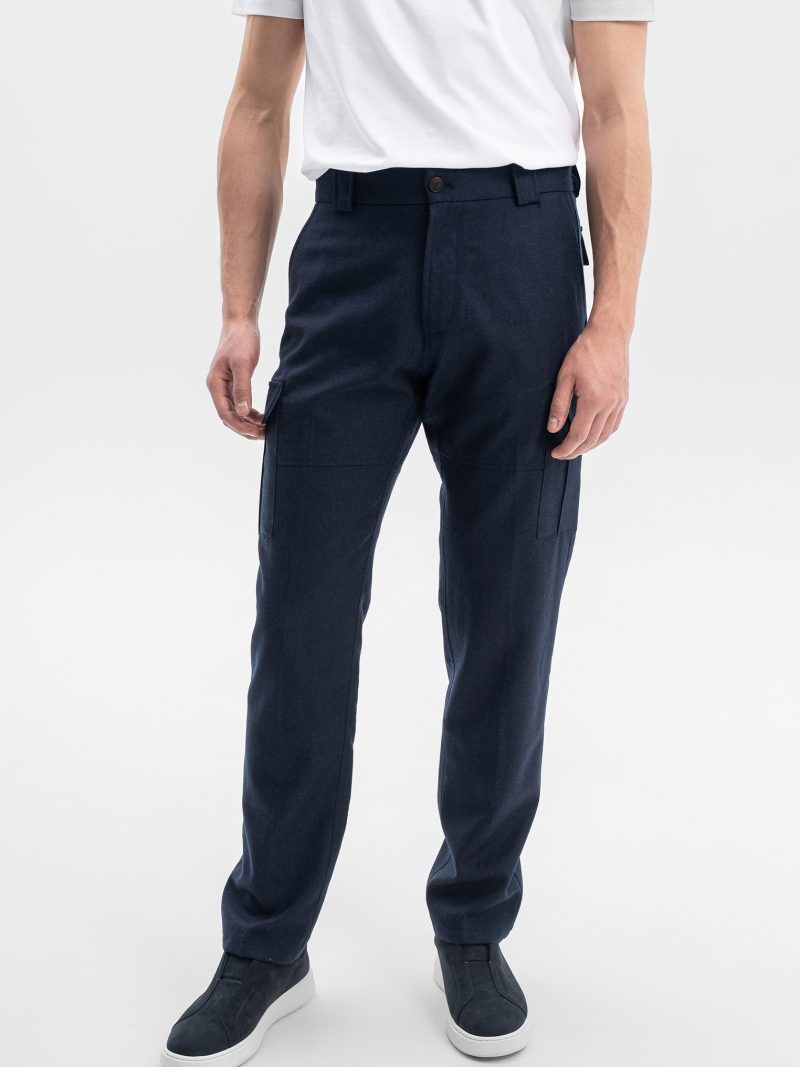 ШЕРСТЯНЫЕ БРЮКИ КАРГО CORNELI