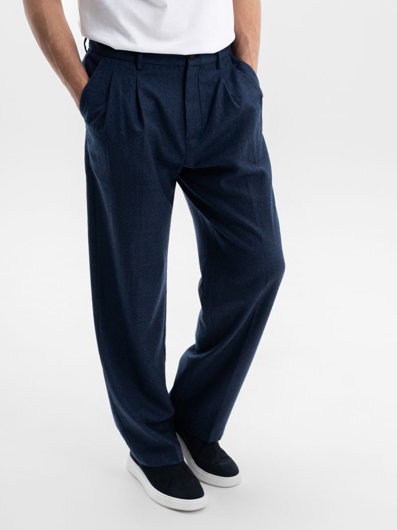 ШИРОКИЕ БРЮКИ ИЗ ШЕРСТИ CORNELI